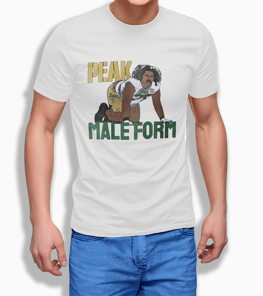 Troy Polamalu Peak Male Form Steelers Football Legends T-Shirt