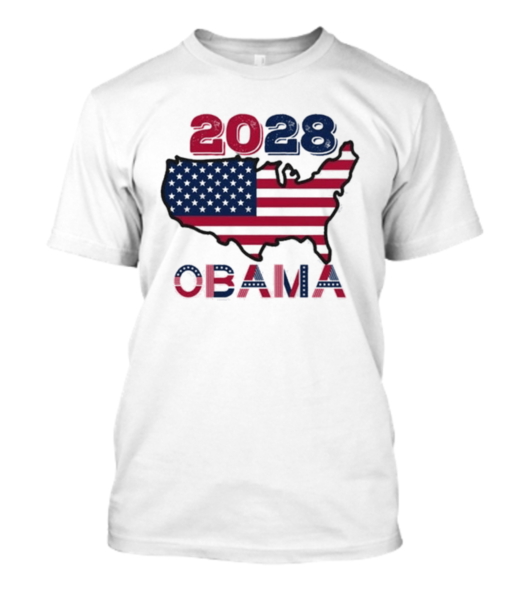 Barack Obama 2028 For President Election T-Shirt