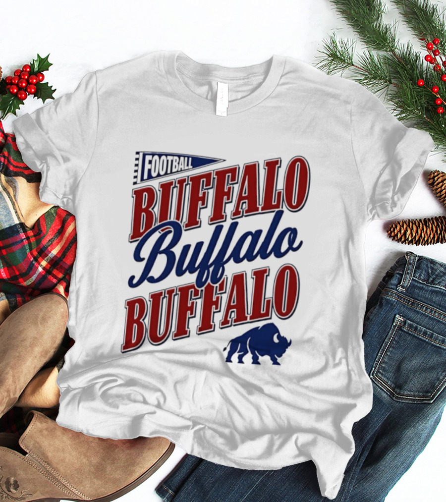 Buffalo Buffalo Buffalo Football T-Shirt