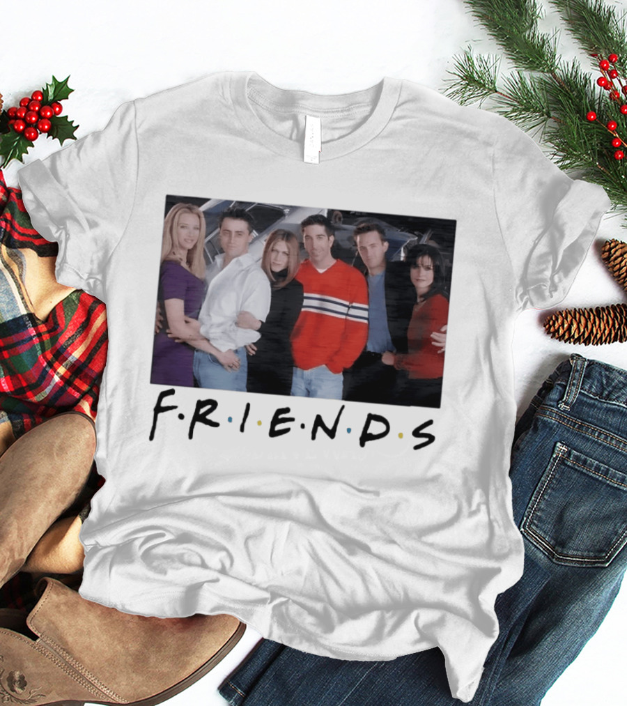 Friends Cast Group 90s Sitcom Rachel Green T-Shirt