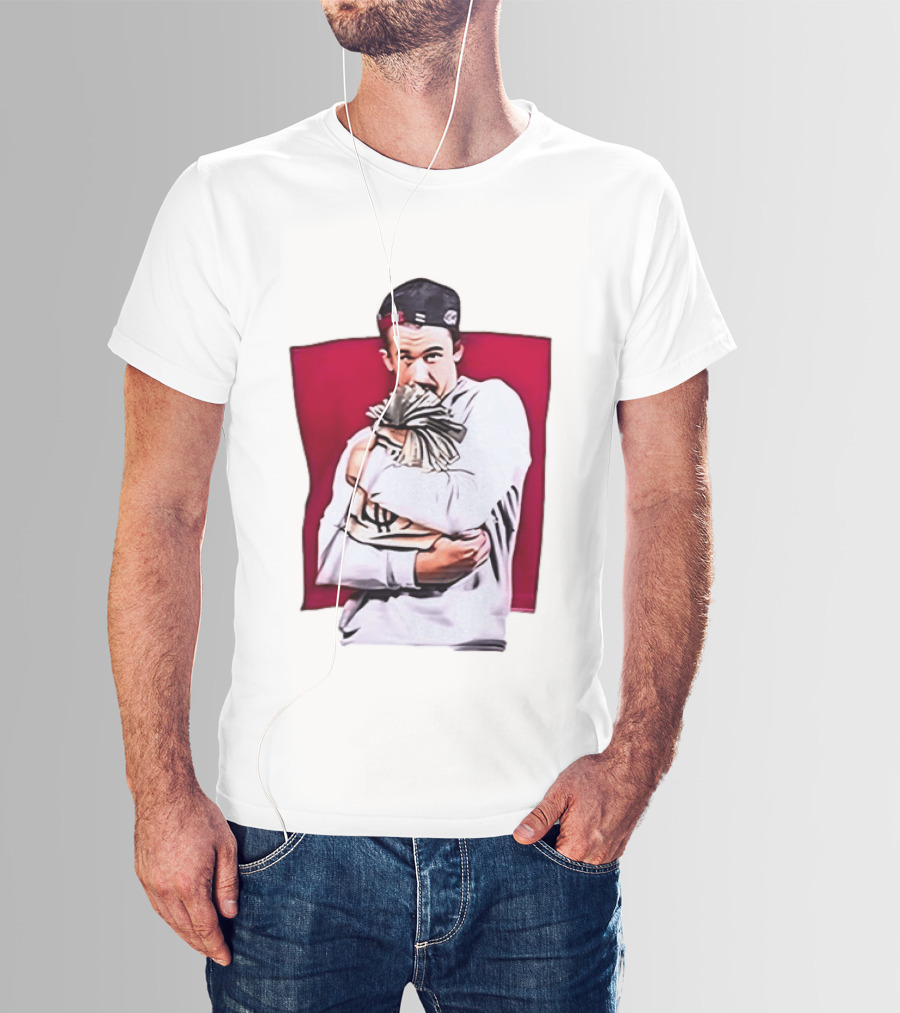 Ja Morant Holding Money Bag NBA Memphis Grizzlies T-Shirt