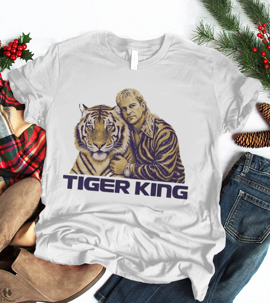 Joe Exotic Tiger King Netflix Big Cat Carole Baskin T-Shirt