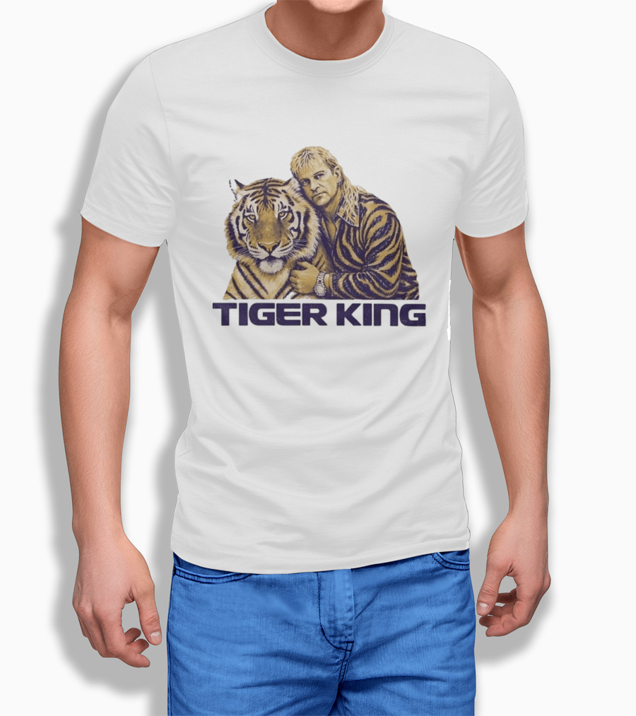 Joe Exotic Tiger King Netflix Big Cat Carole Baskin T-Shirt