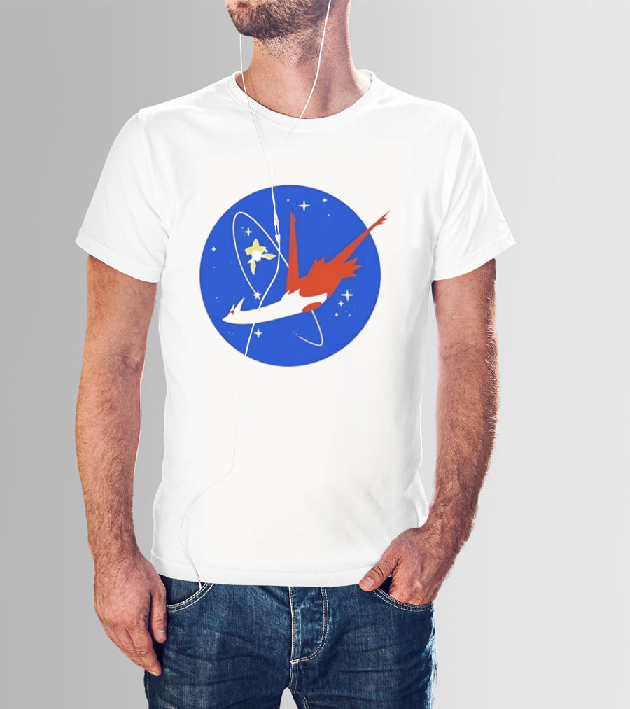 Latios And Latias Space Mission Pokemon T-Shirt