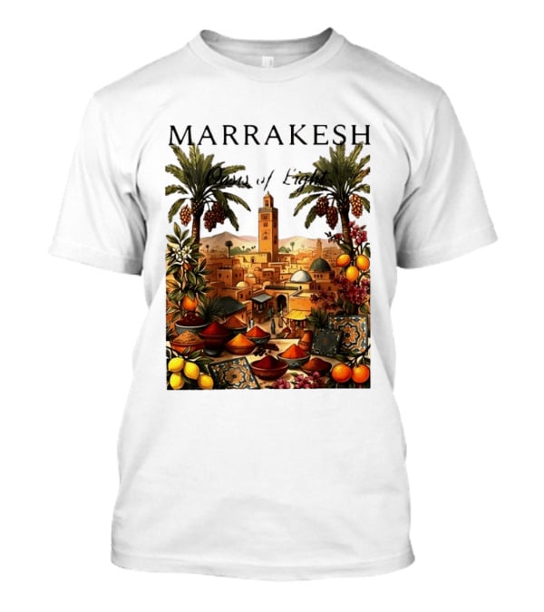 Marrakesh Oasis Of Light Noise Spices And Good Vibes T-Shirt