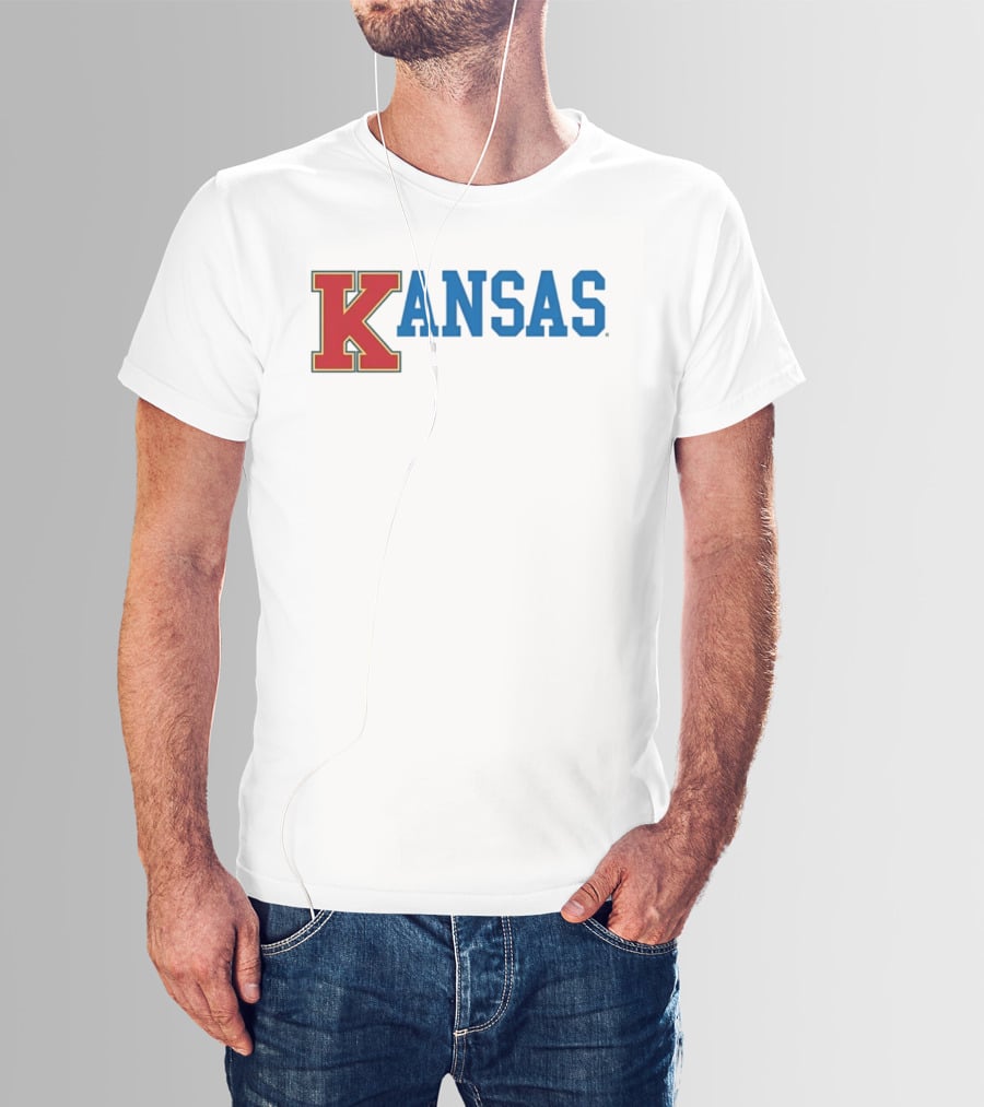 Kansas Jayhawks NCAA College Basketball KANSAS T-Shirt