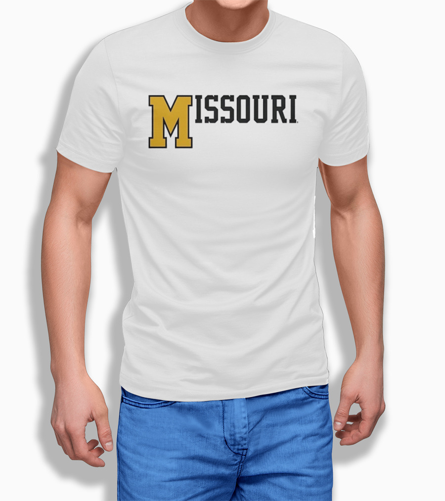Missouri Tigers Mizzou NCAA College Sports M T-Shirt