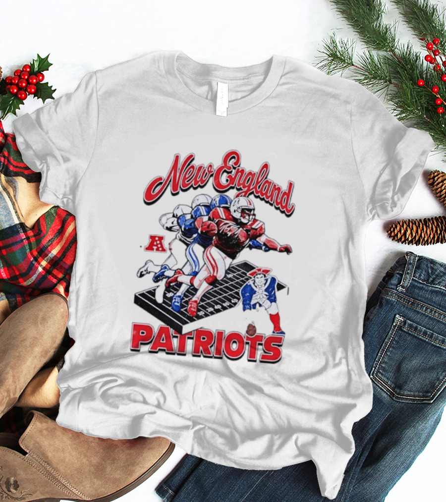 New England Patriots Football Player Action AFC T-Shirt