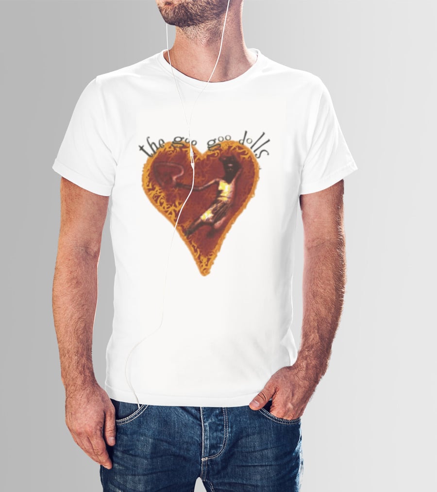 The Goo Goo Dolls Dizzy Up The Girl Heart Basketball Player T-Shirt