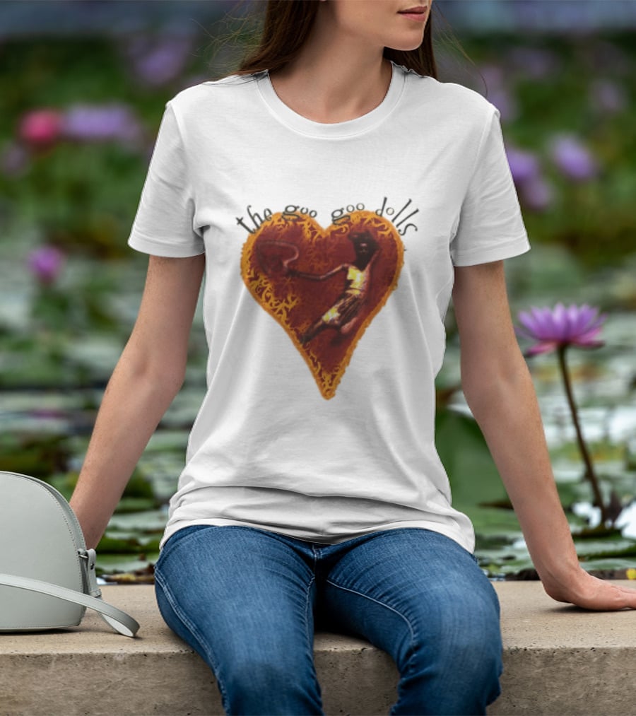 The Goo Goo Dolls Dizzy Up The Girl Heart Basketball Player T-Shirt