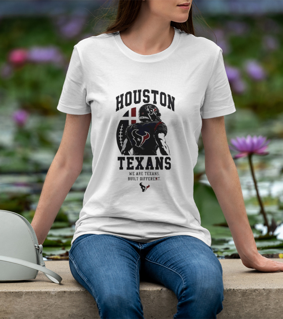 Houston Texans We Are Built Different Football Pride T-Shirt