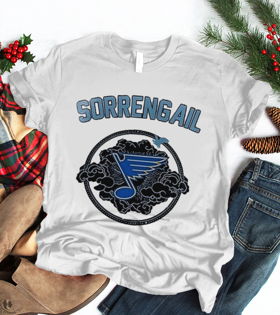 St Louis Blues Sorrengail Fourth Wings Collaboration T-Shirt