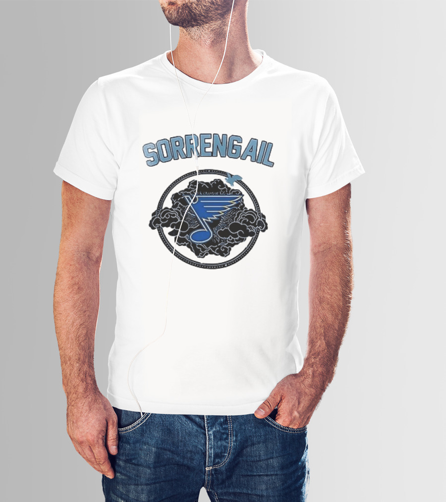 St Louis Blues Sorrengail Fourth Wings Collaboration T-Shirt