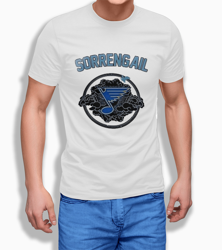 St Louis Blues Sorrengail Fourth Wings Collaboration T-Shirt