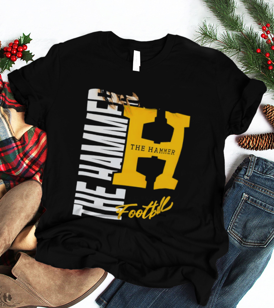 The Hammer H Athletic Football Team T-Shirt