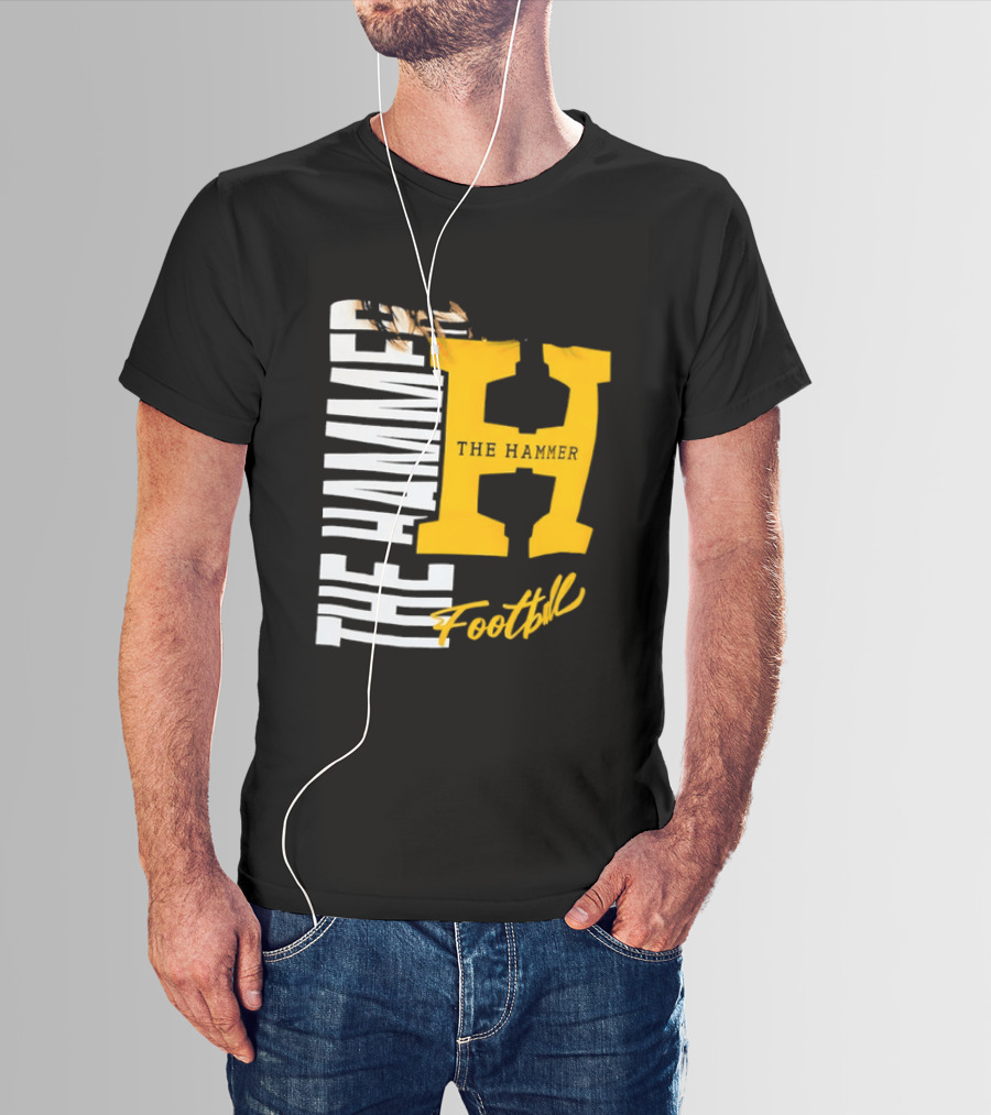 The Hammer H Athletic Football Team T-Shirt
