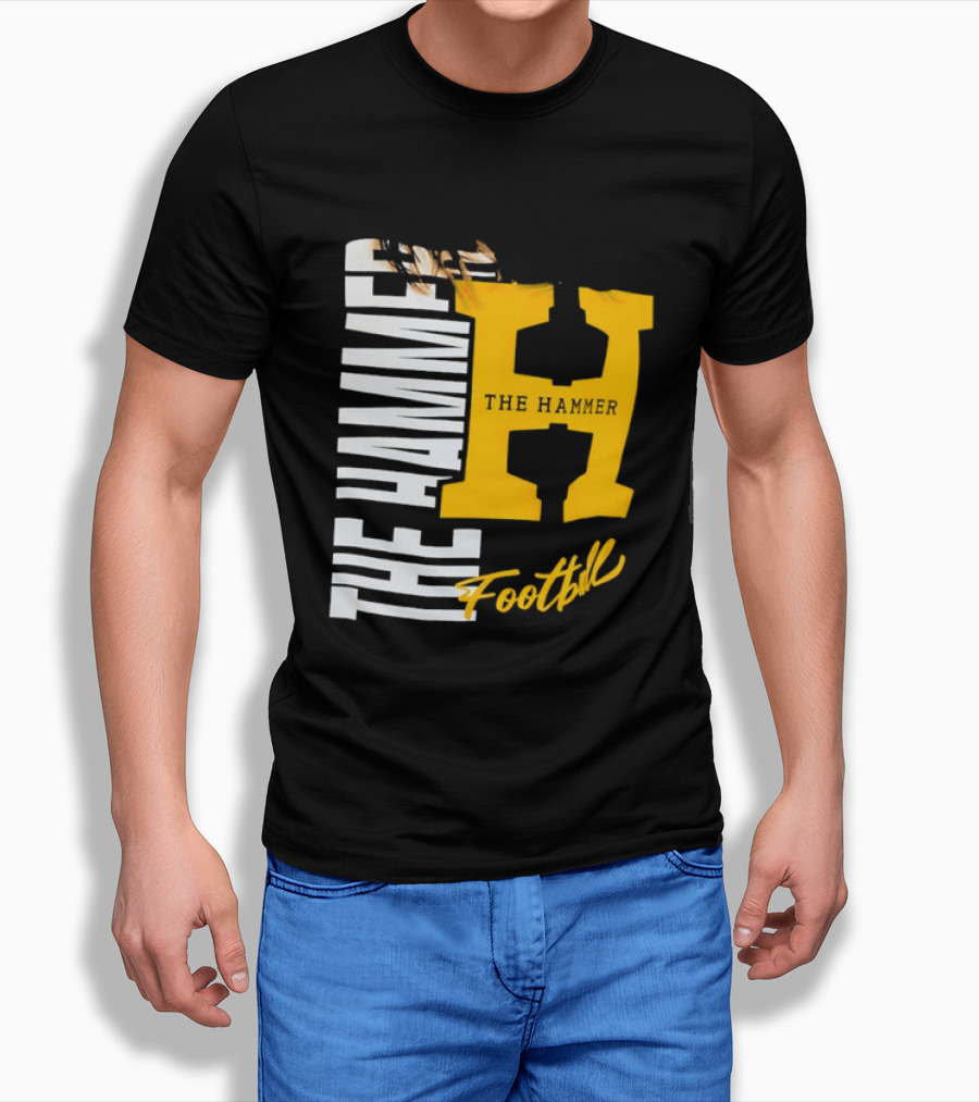 The Hammer H Athletic Football Team T-Shirt