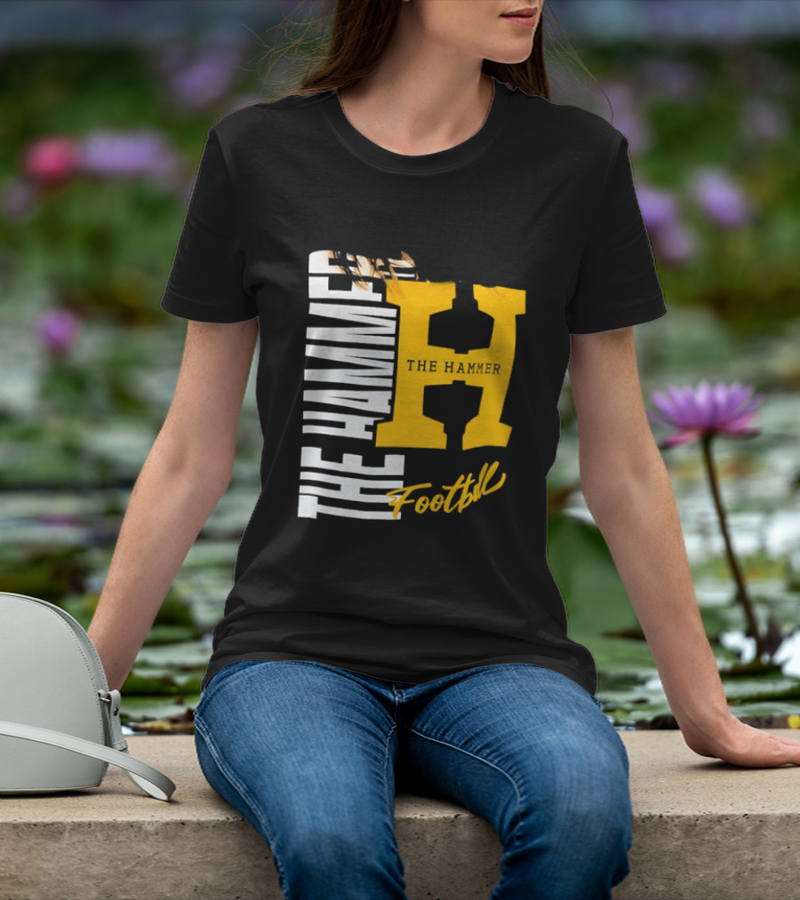 The Hammer H Athletic Football Team T-Shirt
