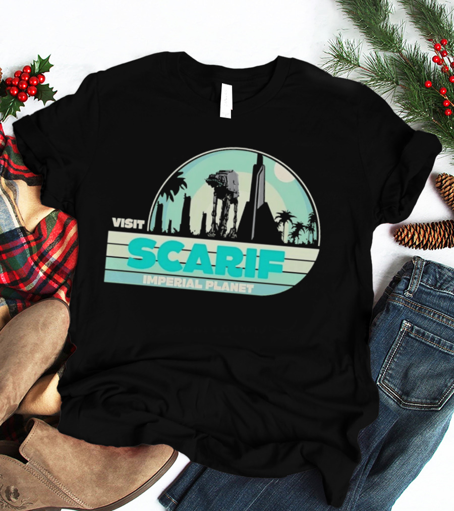 Visit Scarif Imperial Planet Star Wars Rogue One T-Shirt