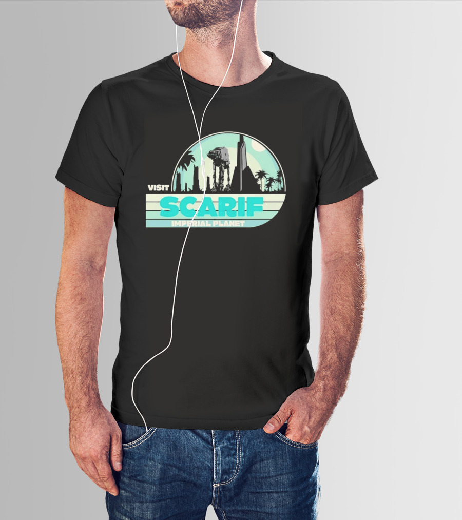 Visit Scarif Imperial Planet Star Wars Rogue One T-Shirt