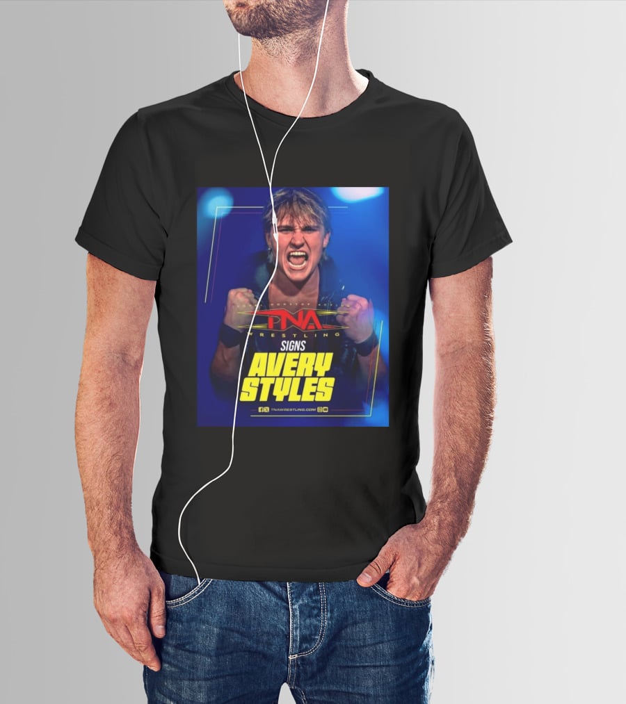 TNA Wrestling Signs Avery Styles Phenomenal Son T-Shirt