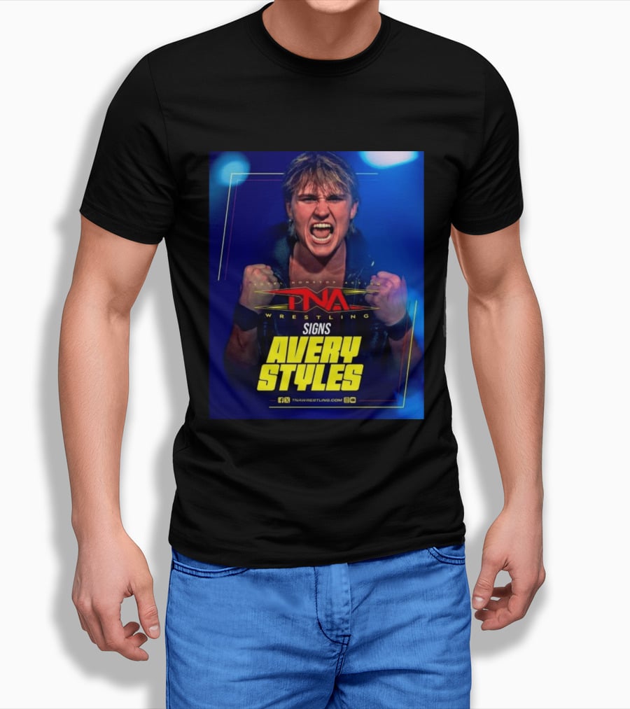 TNA Wrestling Signs Avery Styles Phenomenal Son T-Shirt