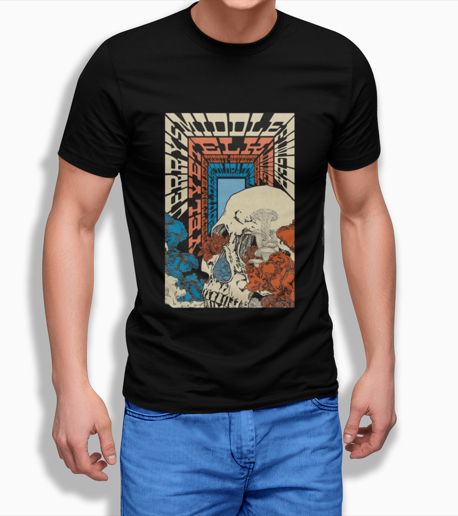 Jerry's Middle Finger Boulder Colorado September 27 2026 Skull T-Shirt