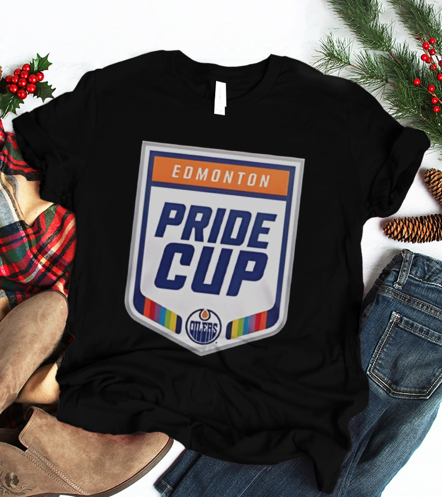 Edmonton Oilers Pride Cup 2026 Official Event T-Shirt