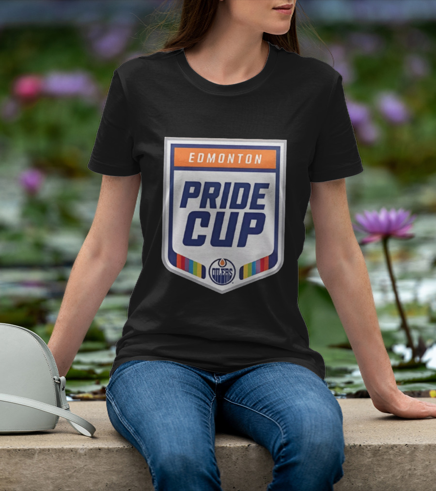 Edmonton Oilers Pride Cup 2026 Official Event T-Shirt