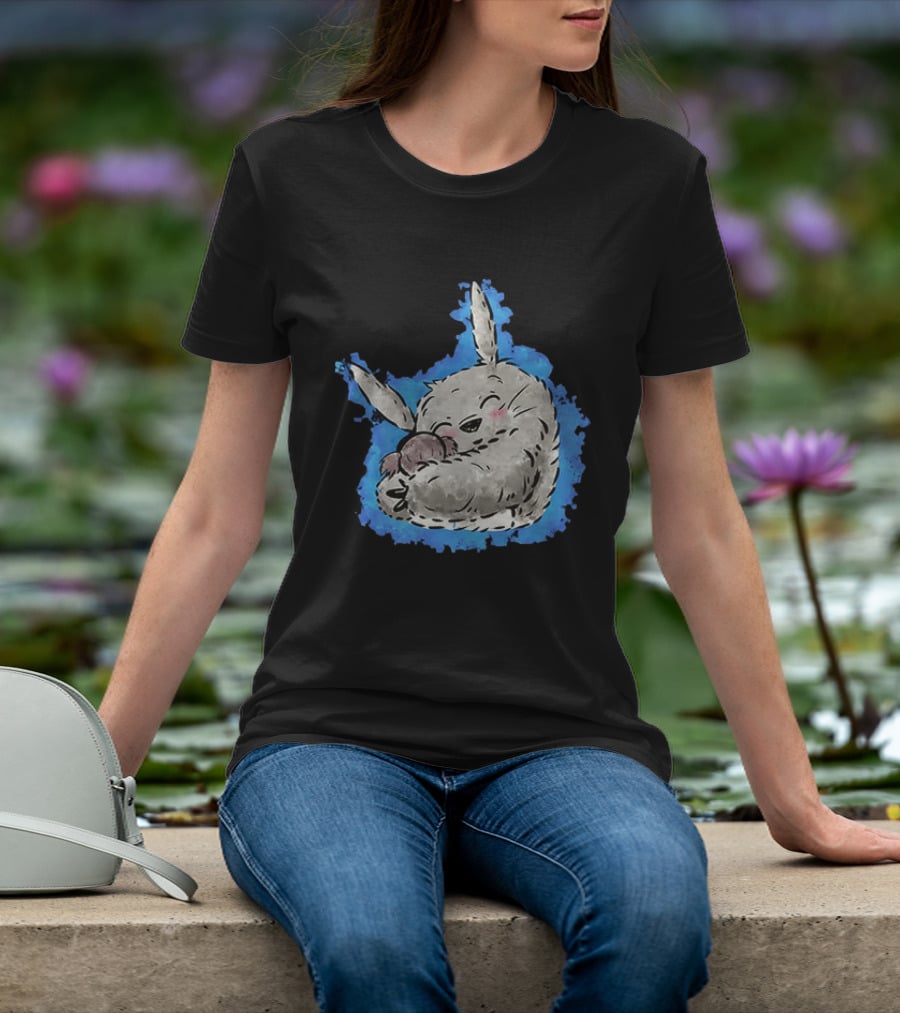 My Neighbor Totoro Totoro And Mei Kusakabe Hug Studio Ghibli T-Shirt
