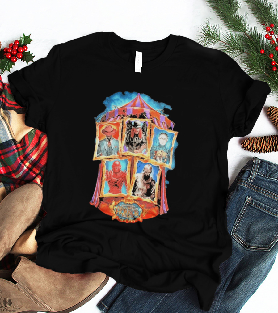 Halloween Horror Nights 2026 Key 2028 Horror Extravaganza T-Shirt