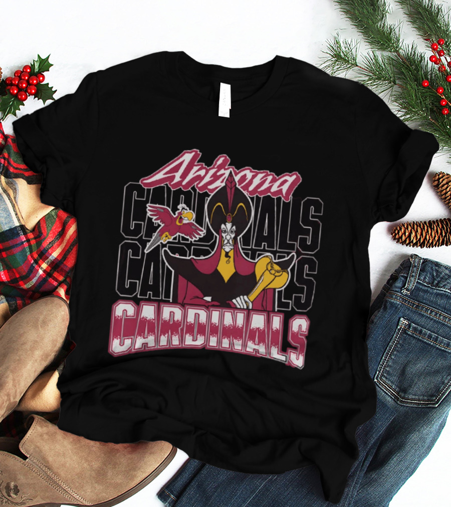 Arizona Cardinals Jafar Iago Disney T-Shirt