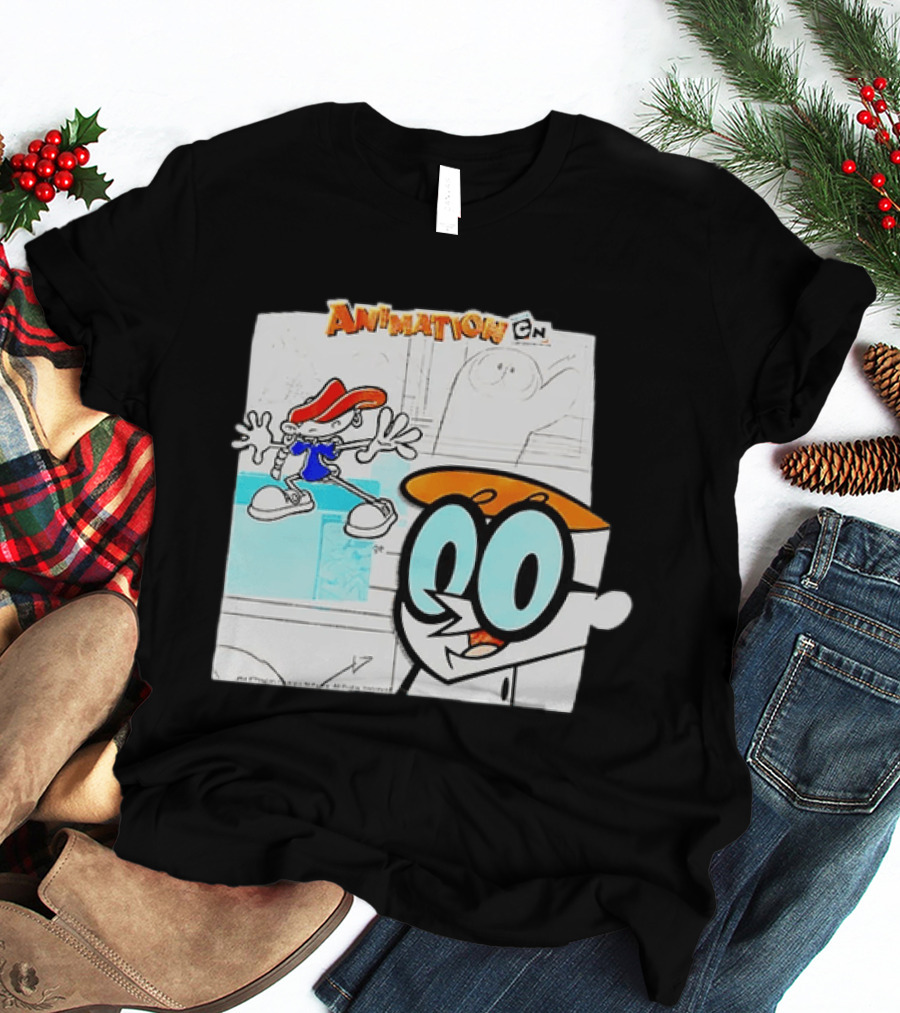 Numbuh 3 Code Name Next Door Dexter Dexter Laboratory Cartoon Network Animation T-Shirt