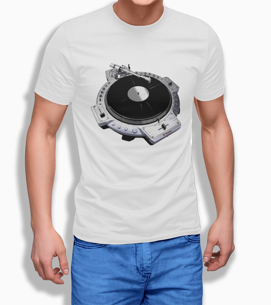 Vestax QFO Turntable Professional DJ Equipment Scratch Mixing T-Shirt