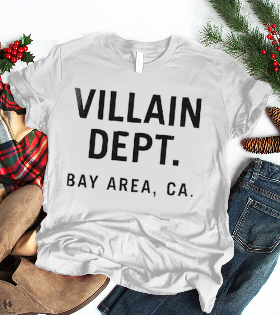 Free Blocked The Commissary Villain Dept Bay Area CA T-Shirt