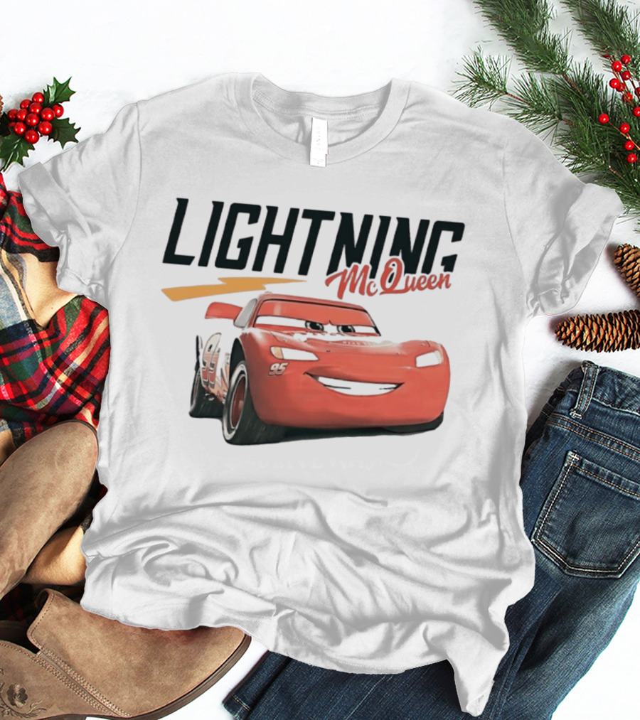 Lightning McQueen 95 Custom Built Piston Cup Racer T-Shirt