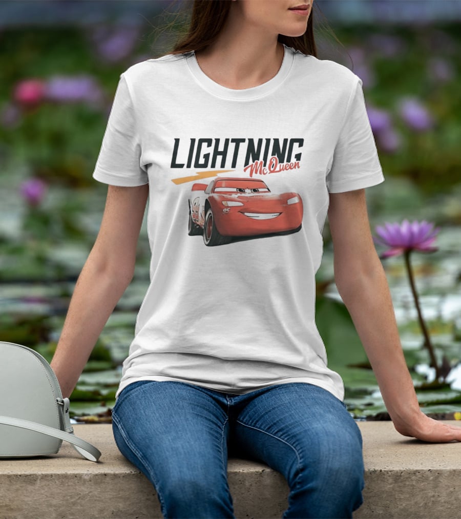 Lightning McQueen 95 Custom Built Piston Cup Racer T-Shirt
