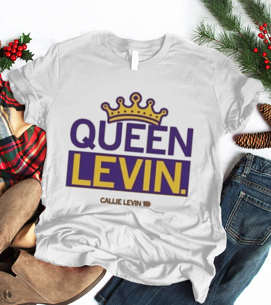 Queen Callie Levin Iowa Hawkeyes Crown T-Shirt