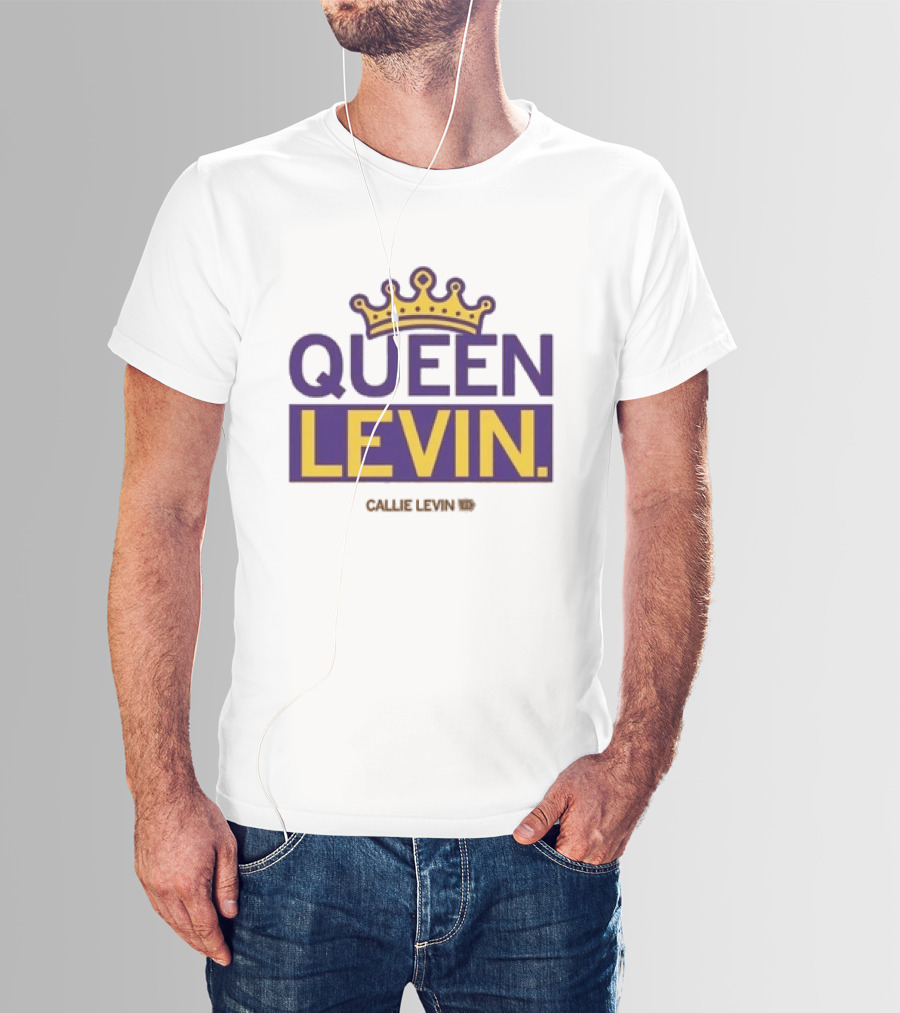 Queen Callie Levin Iowa Hawkeyes Crown T-Shirt