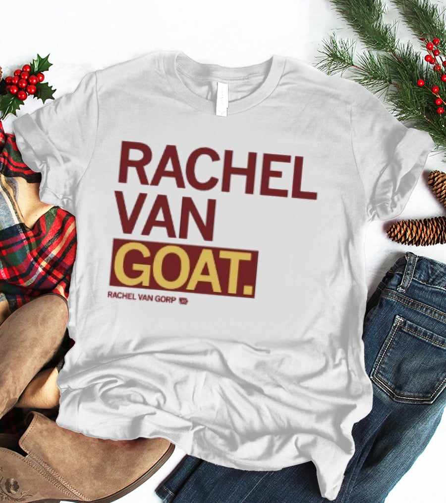 Rachel Van Gorp GOAT Iowa State Cyclones Sports Legend T-Shirt