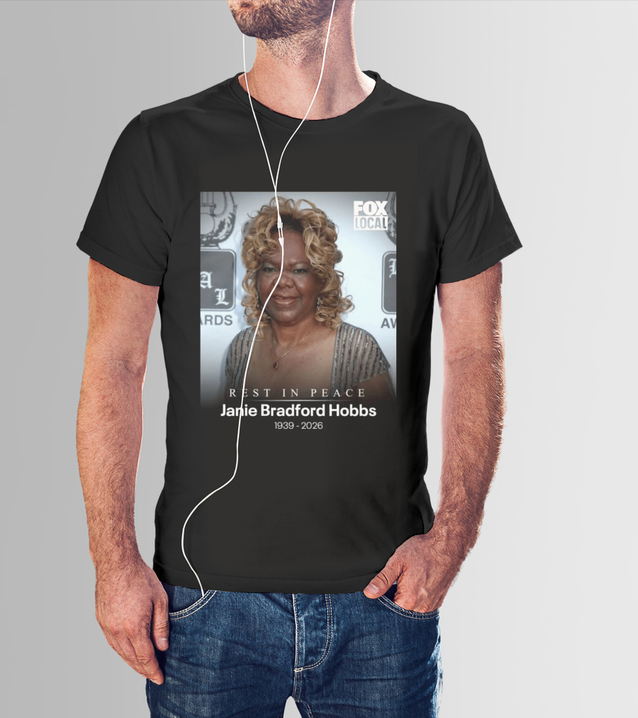 Rest In Peace Janie Bradford Hobbs 1939 2026 T-Shirt