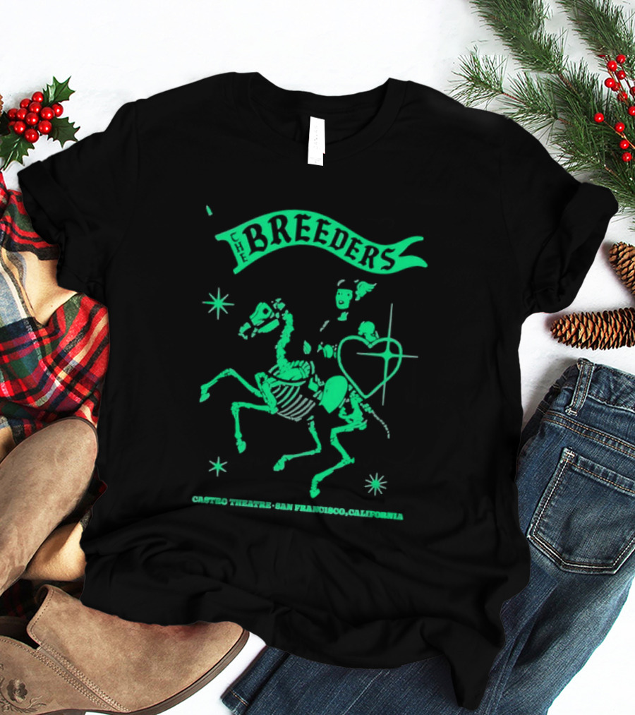The Breeders Castro Theatre San Francisco California T-Shirt