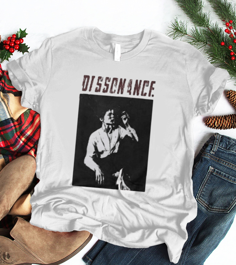 BTS V Taehyung Dissonance Black And White T-Shirt