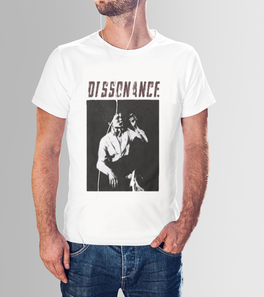 BTS V Taehyung Dissonance Black And White T-Shirt