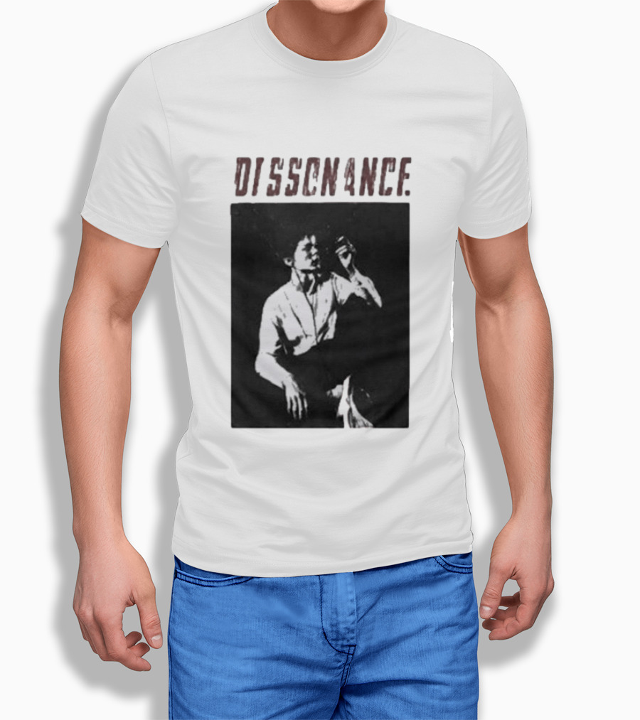 BTS V Taehyung Dissonance Black And White T-Shirt
