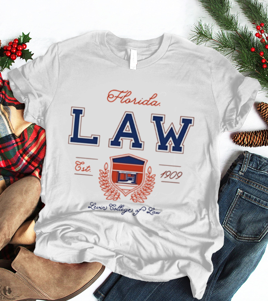 Florida Levin College Of Law Est 1909 Gators T-Shirt