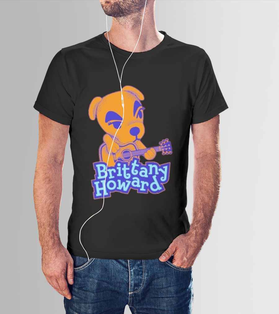 Brittany Howard Bless My Heart Bless My Soul Guitar Playing Dog T-Shirt