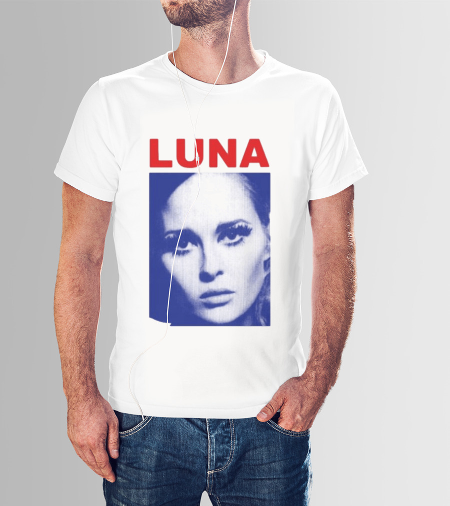 Luna Faye Retro Portrait Image T-Shirt