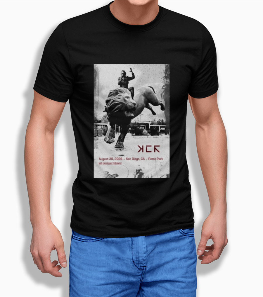 My Chemical Romance August 30 2026 San Diego Petco Park Special Guest Babymetal T-Shirt
