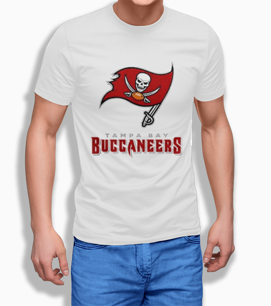 Tampa Bay Buccaneers Season Opener Skull Flag T-Shirt